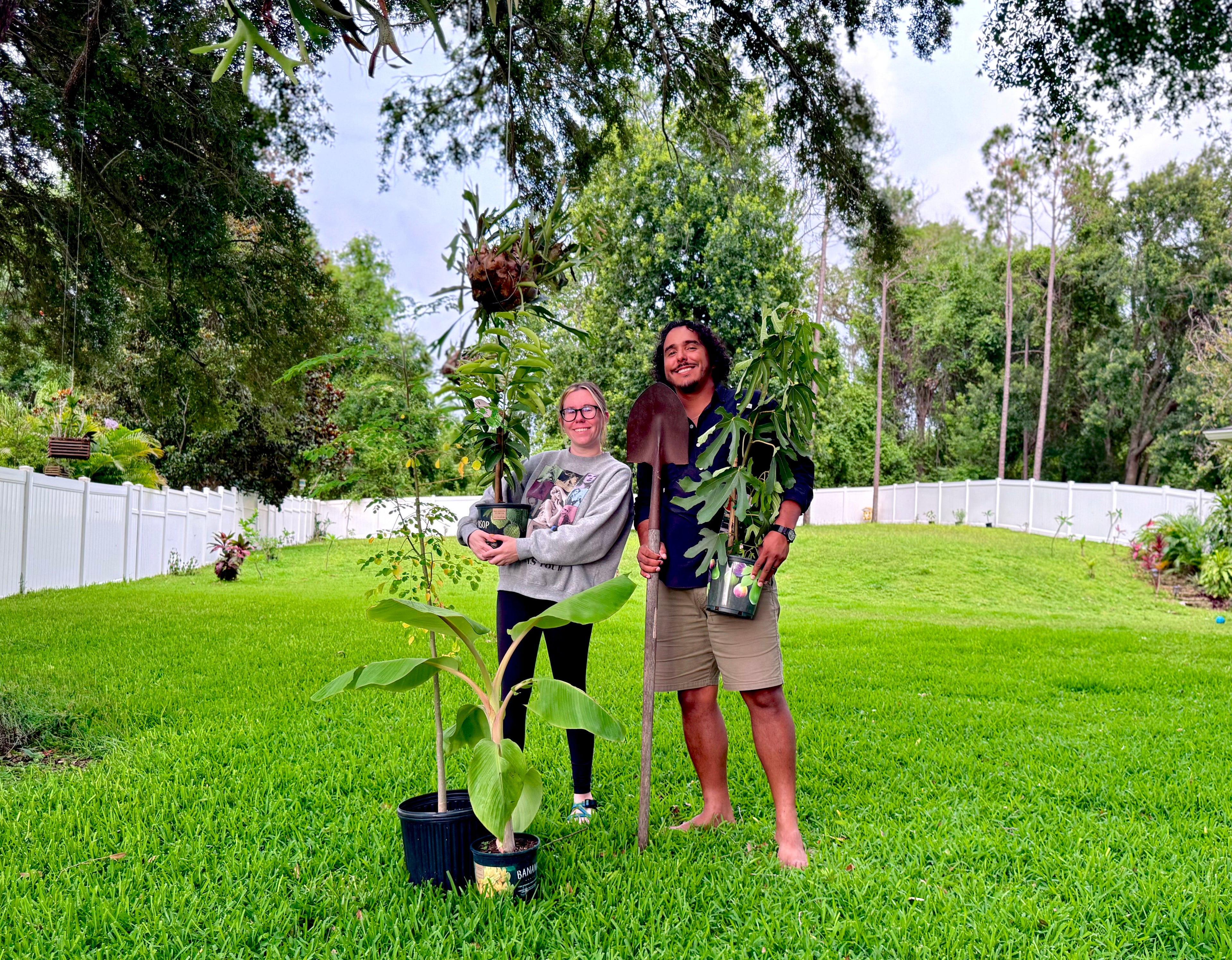 Help us build a fruit forest for our children